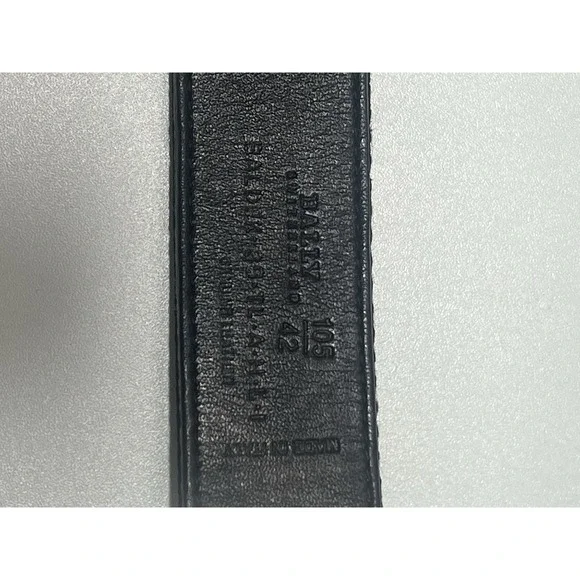 BallyBaldek Reversible Leather Striped/Black Belt EU 105/US 42 Italy